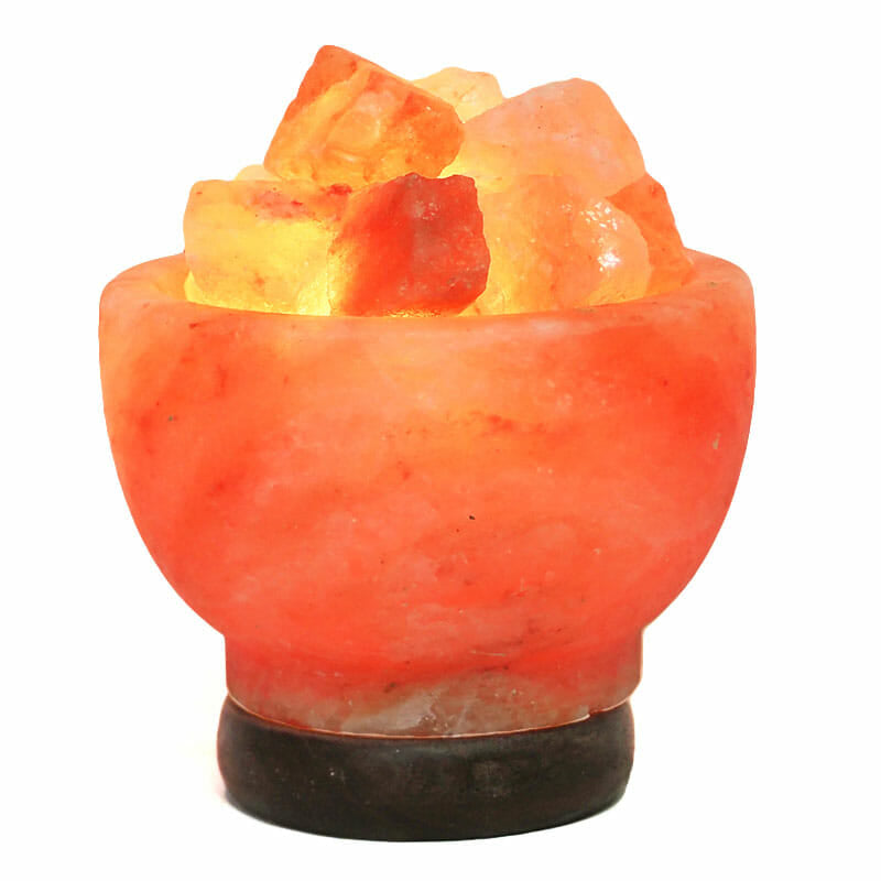 Radiant Fire Bowl USB Himalayan Salt Lamp