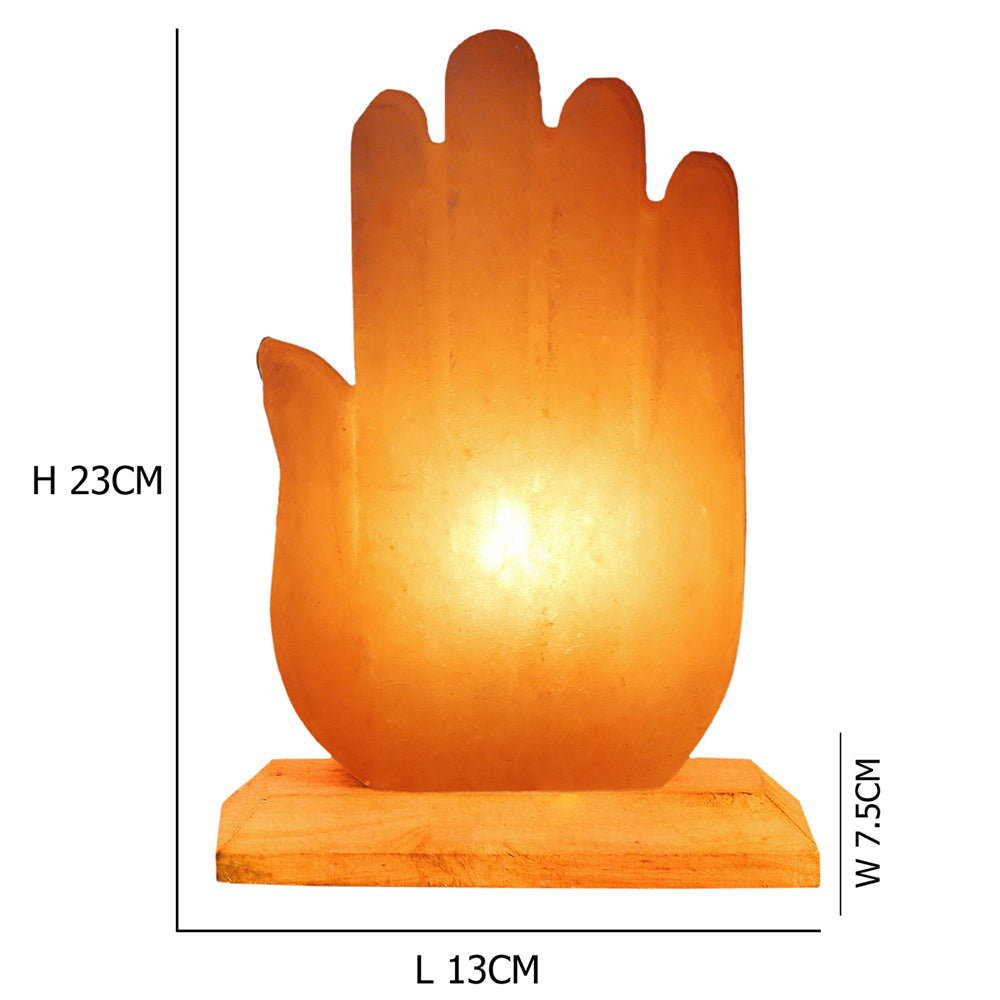 Hand Salt Lamp