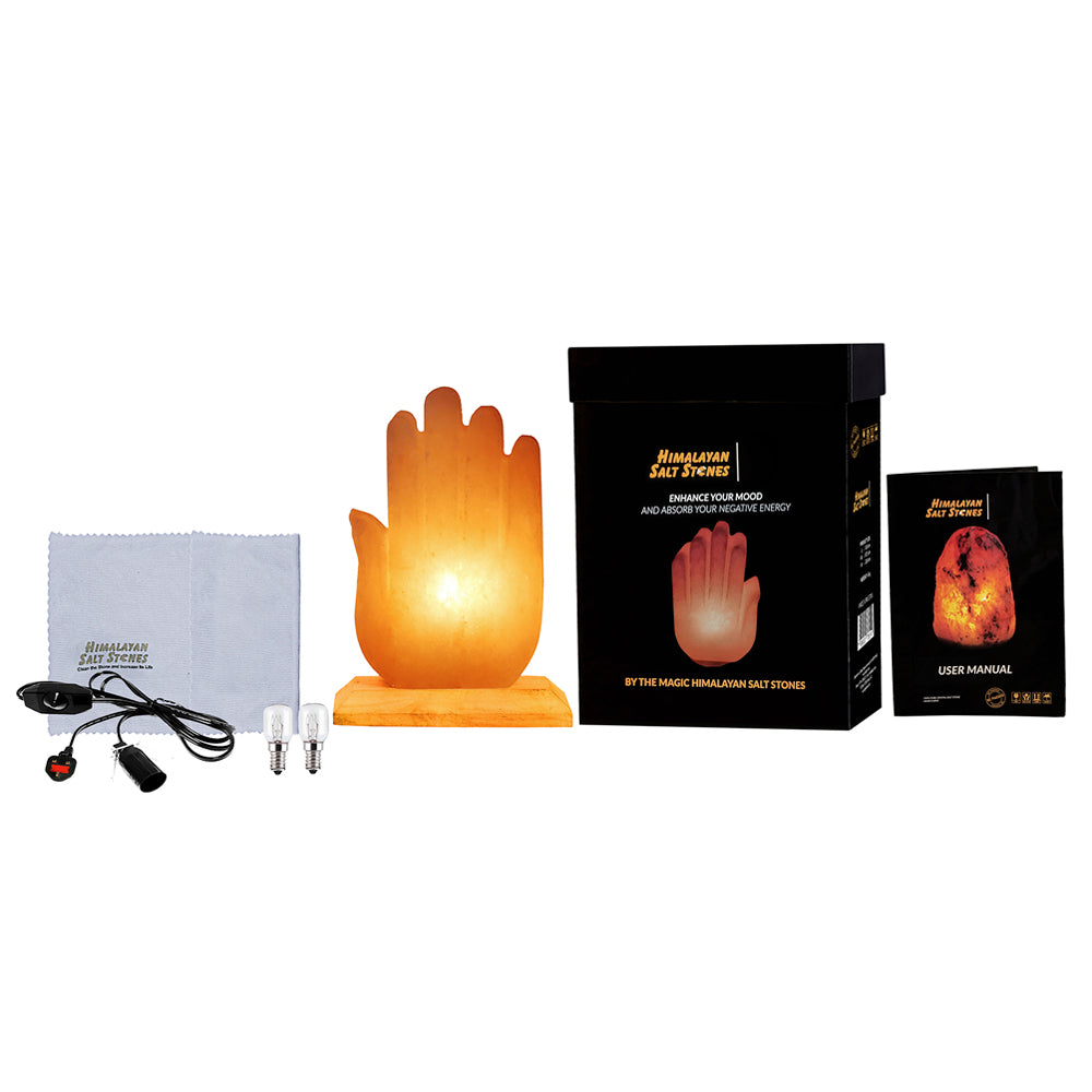 Hand Salt Lamp