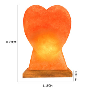 Heart Salt Lamp