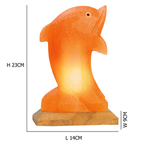 Dolphin Salt Lamp