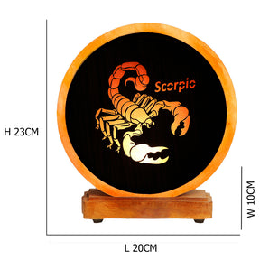 Scorpio Salt Lamp
